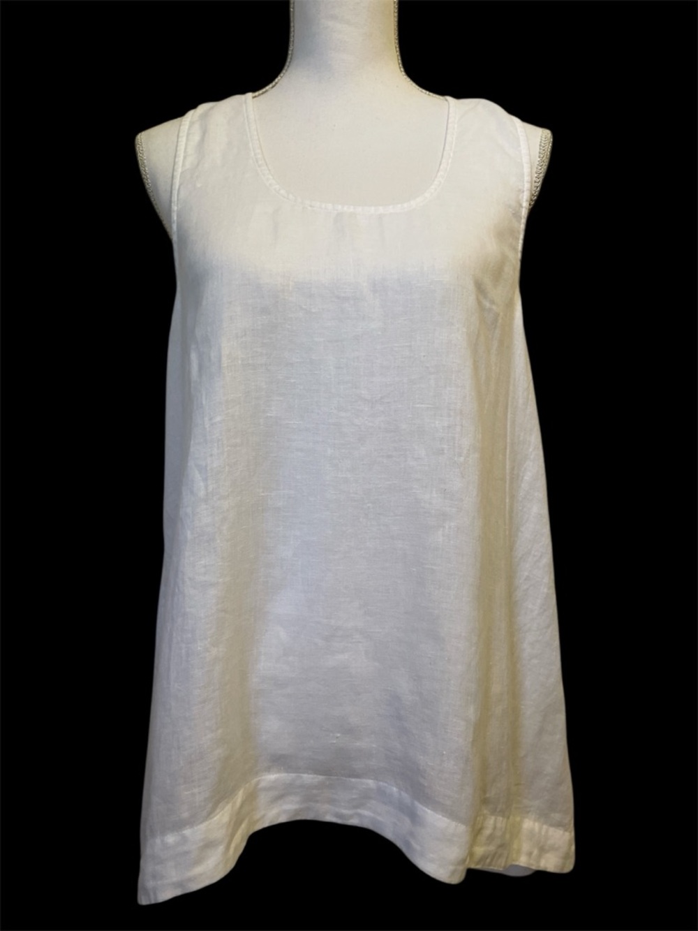 Linen tunic sleeveless